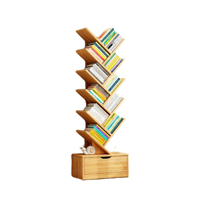 Bookshelf in a study