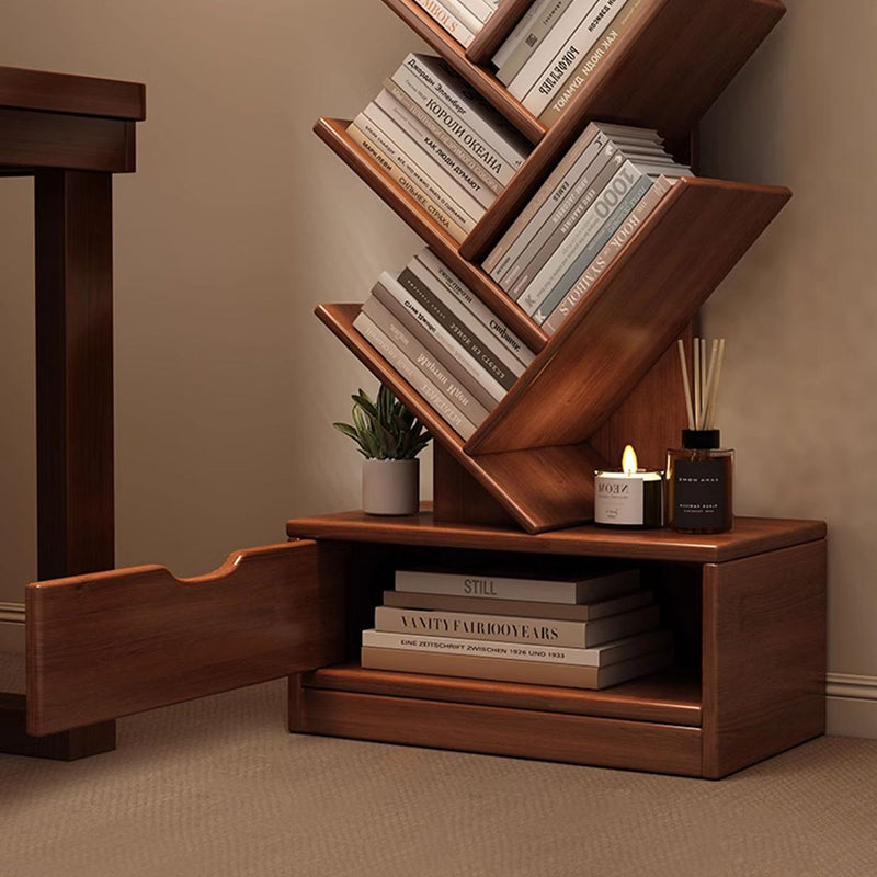 Bookshelf side view