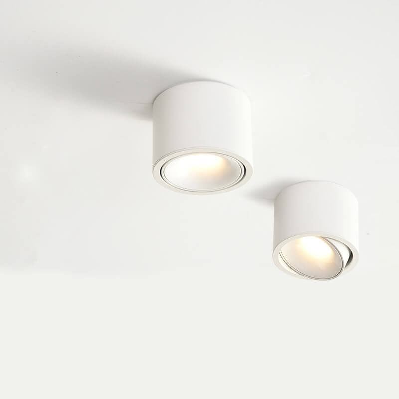 White round LED spotlight