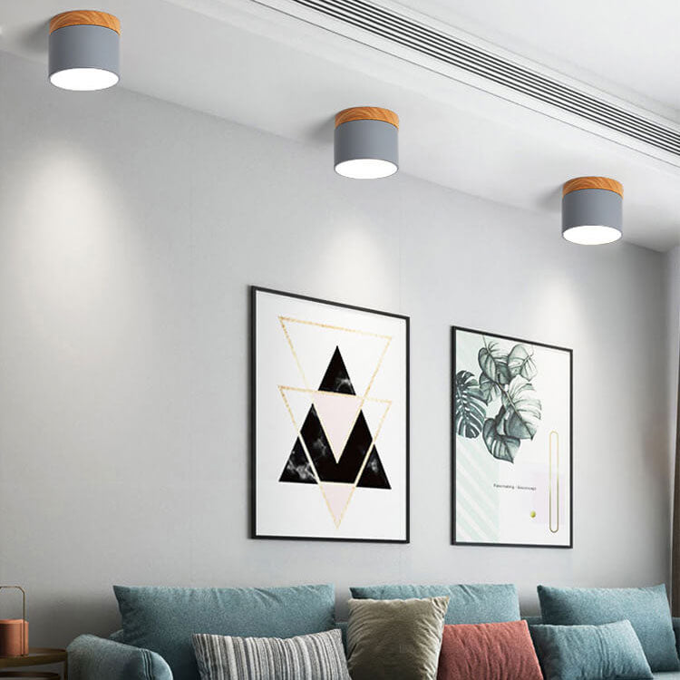 Macaroon LED flush ceiling light product view