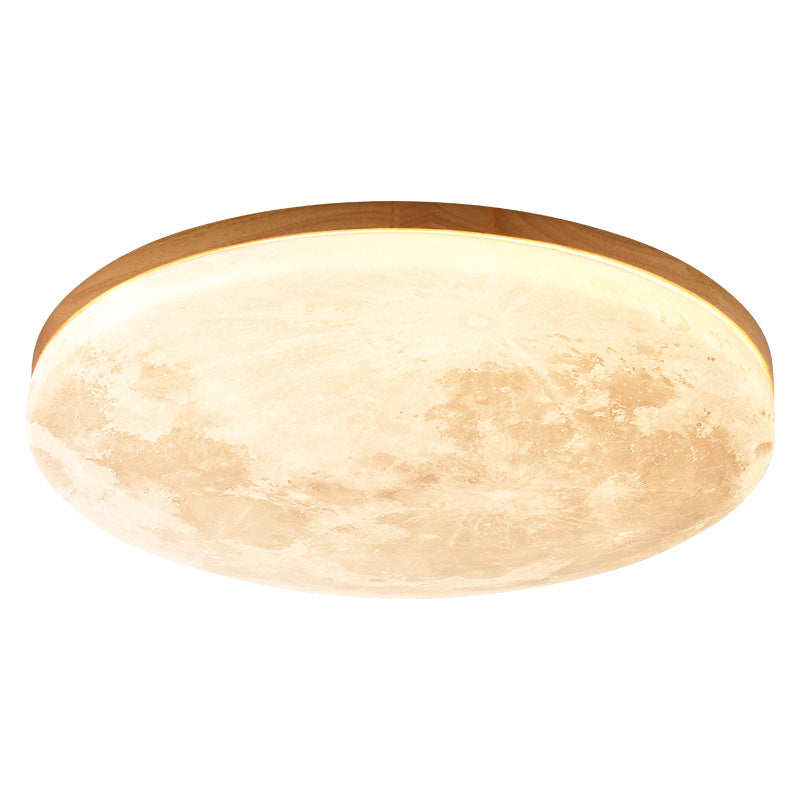 Moon ceiling light mounted
