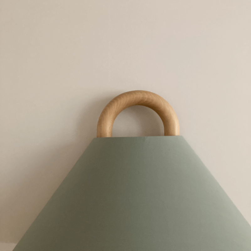 Half-moon wall light colour options