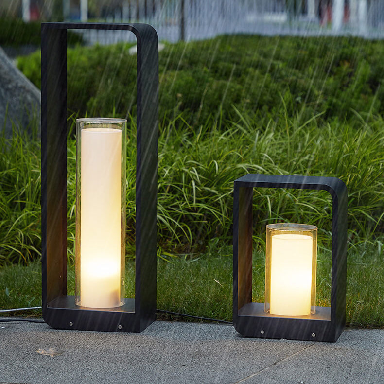 Large square garden light