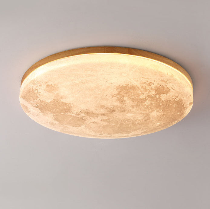 Moon ceiling light diffuser