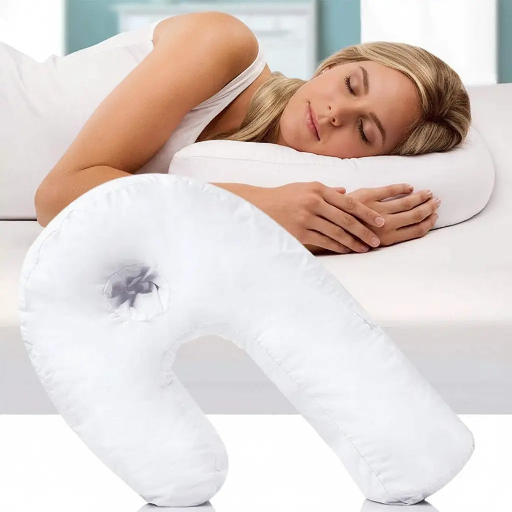 Contour pillow top view