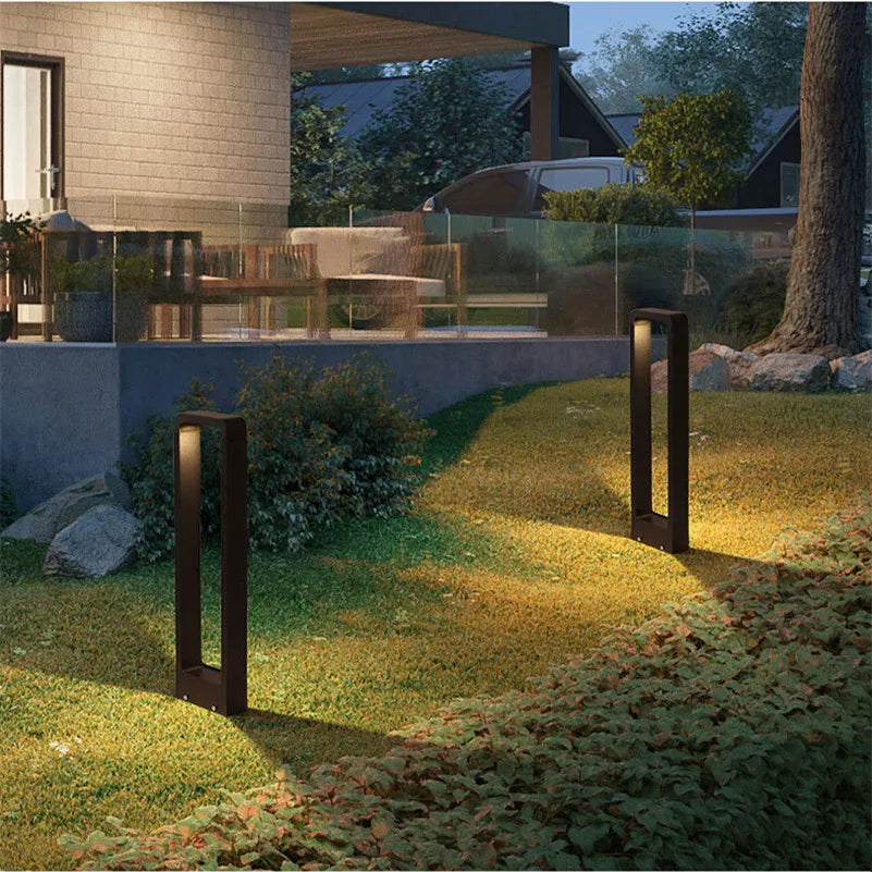 Garden bollard light dimensions