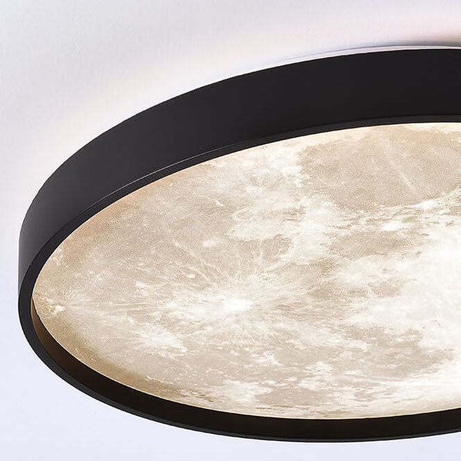 Moon ceiling light with remote