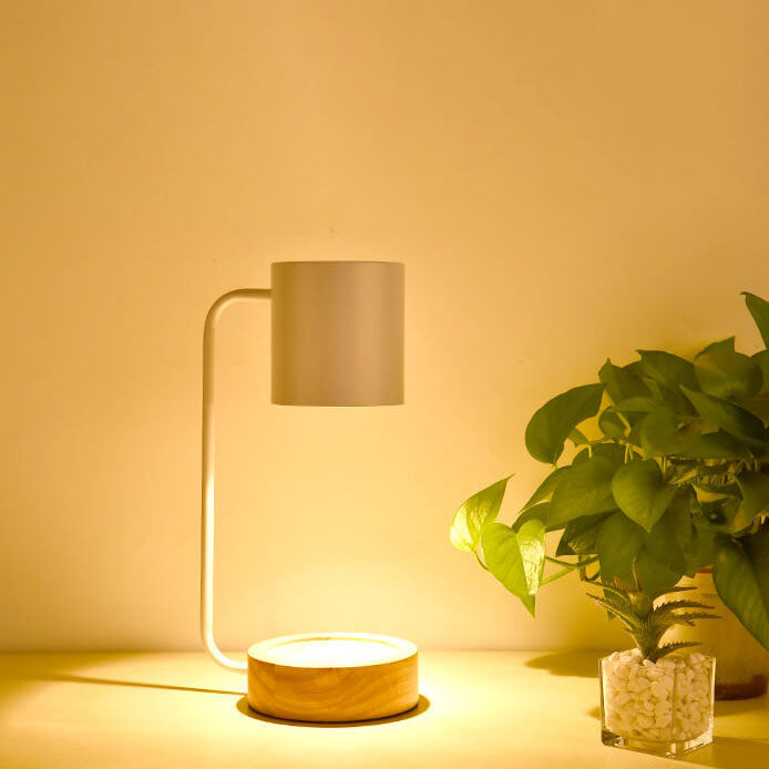 Candle warmer lamp timer control