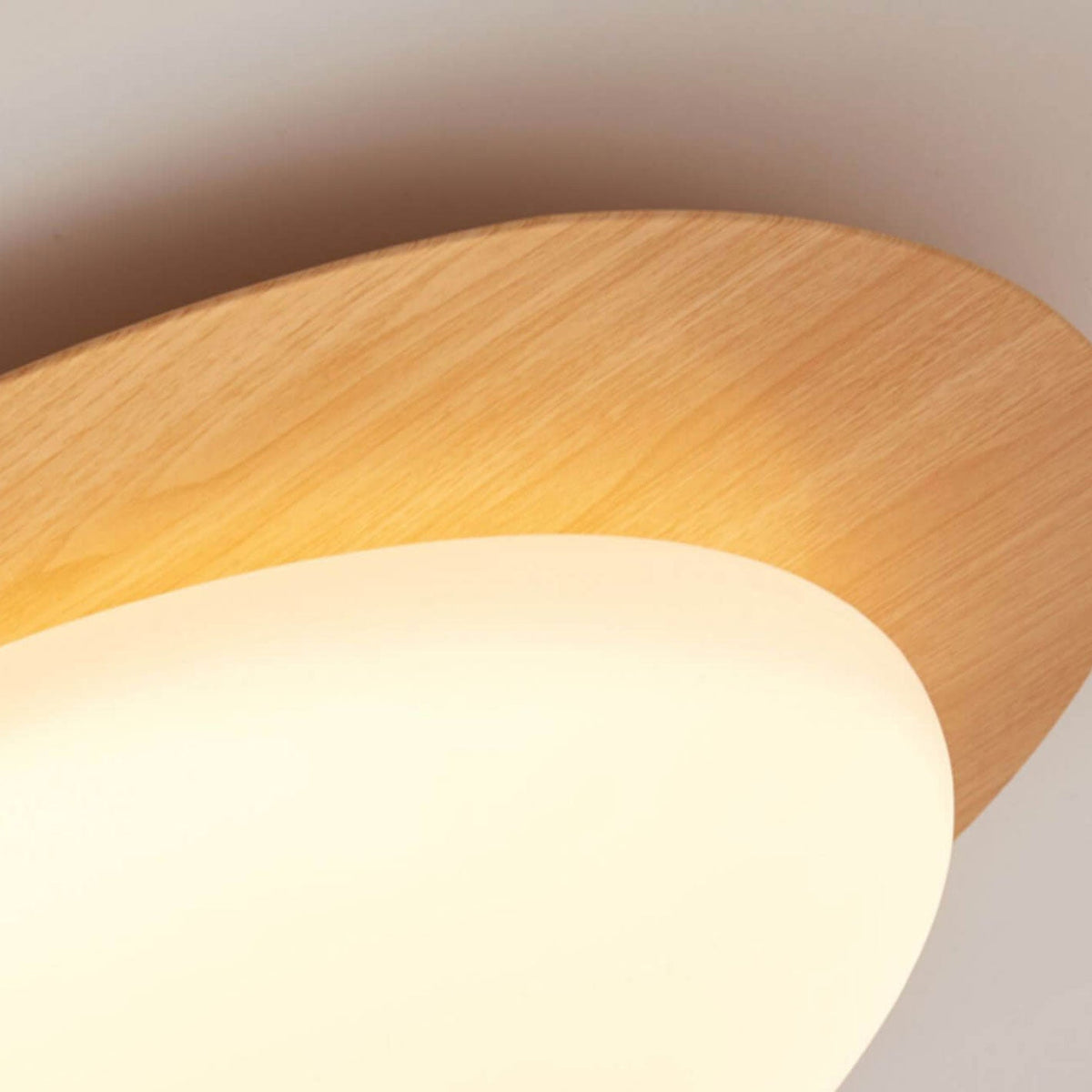 Pebble ceiling light in a living room