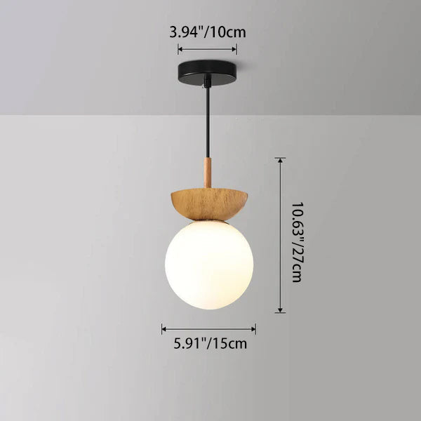 Pendant version dimensions