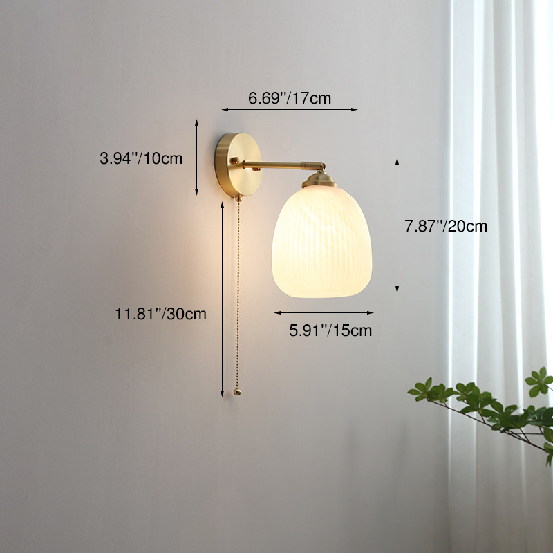 Wall light design B dimensions