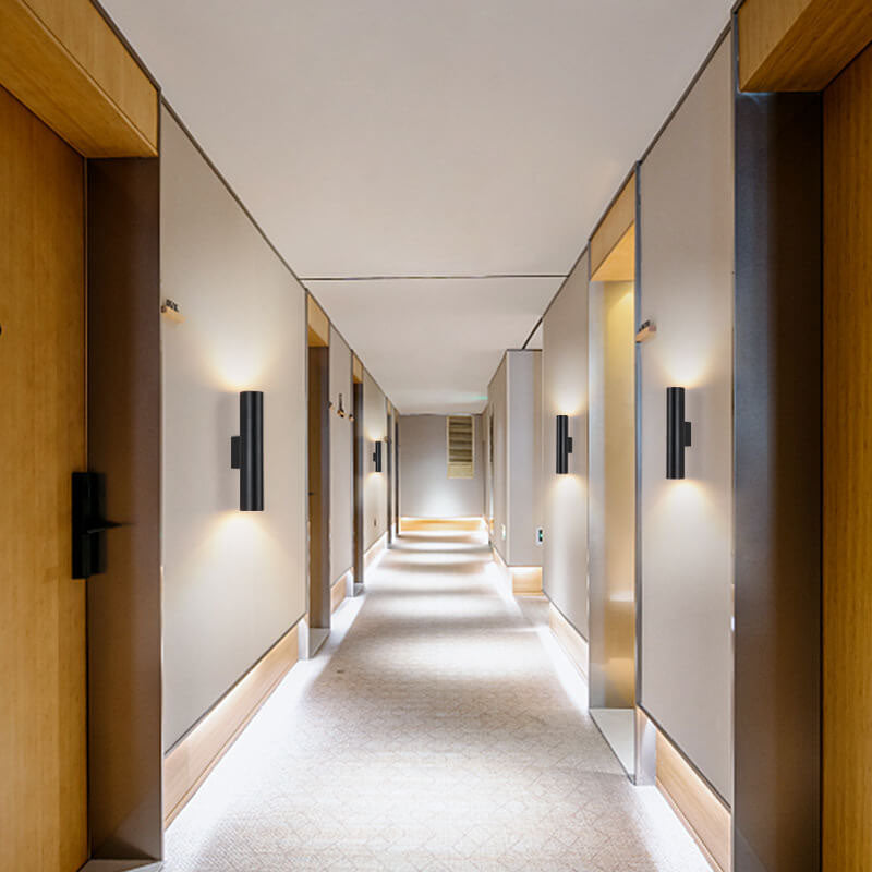 Cylinder wall light, alternate view