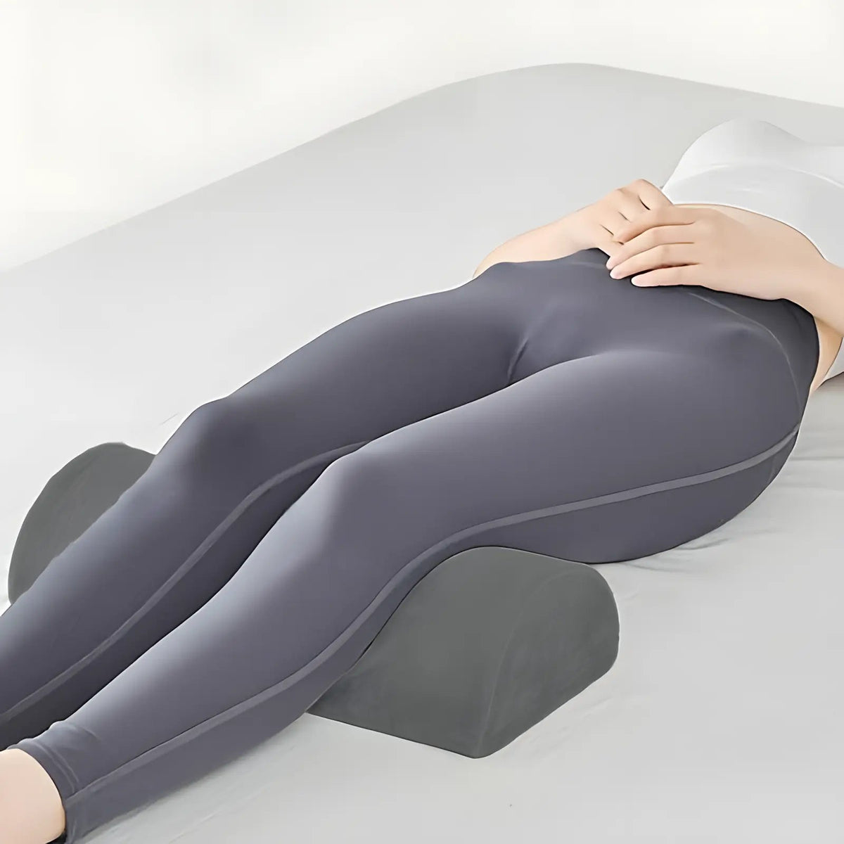 Half moon bolster – Dark Grey