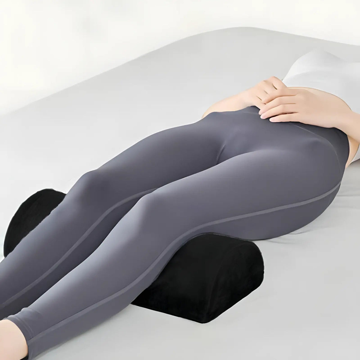 Half moon bolster – Black