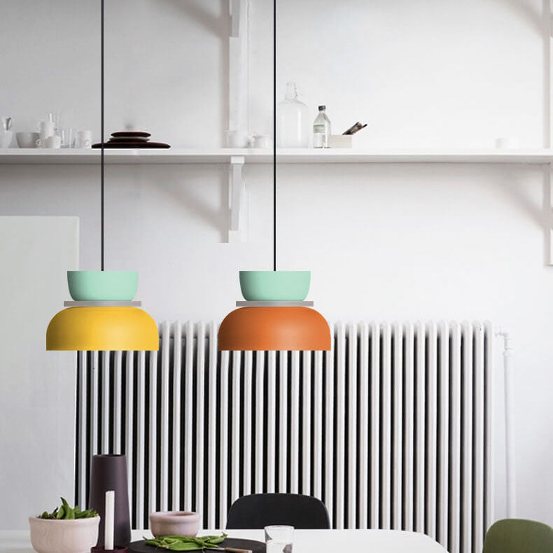 Macaron pendant light detail