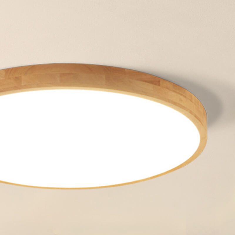 Wood rim close-up