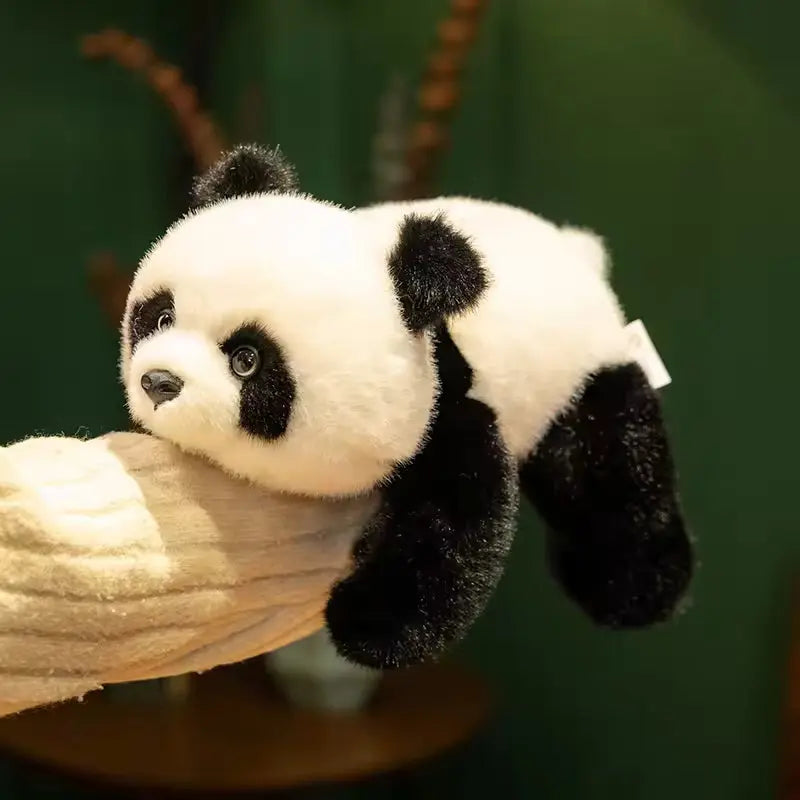 Weighted plush animals side by side