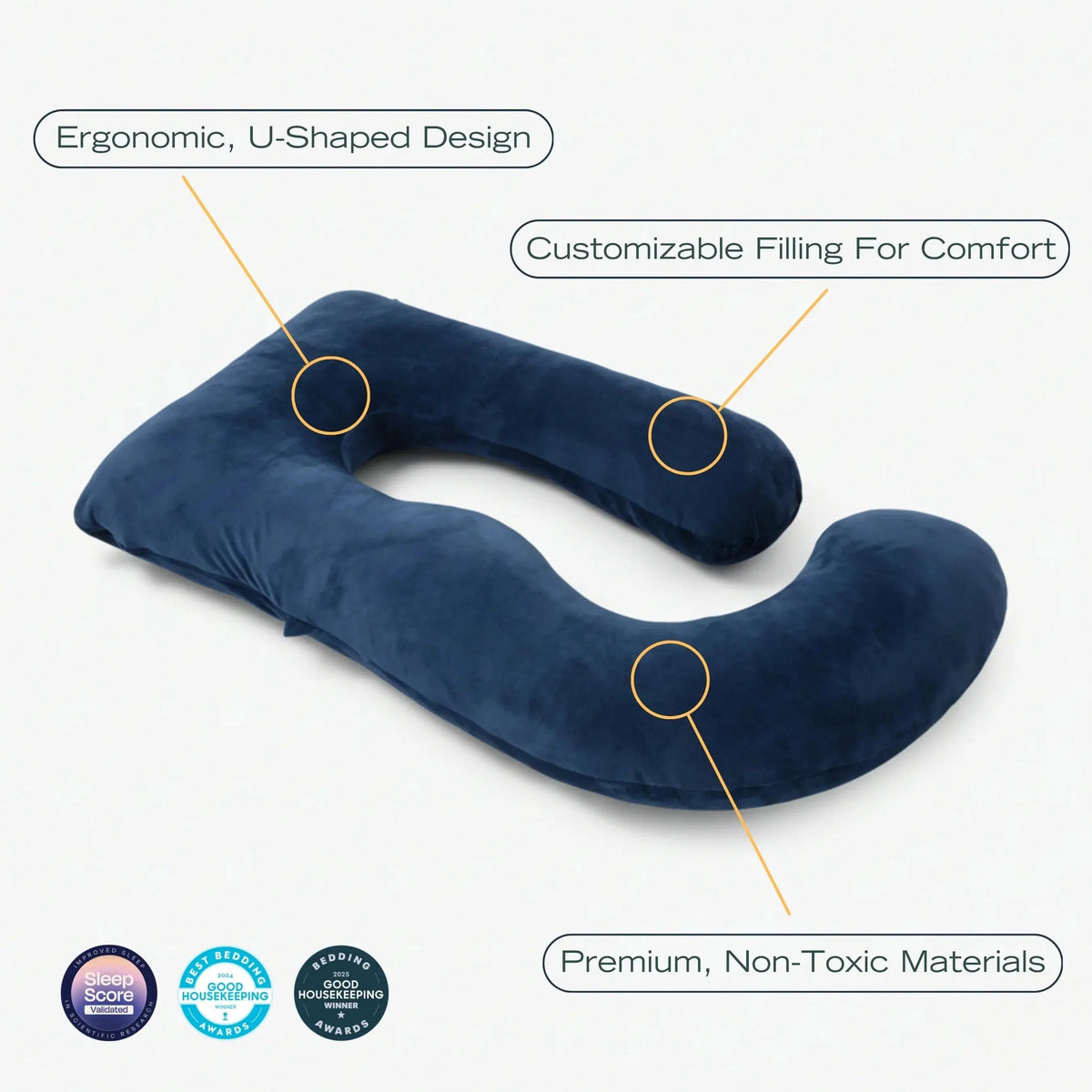Cooling fabric cover detail
