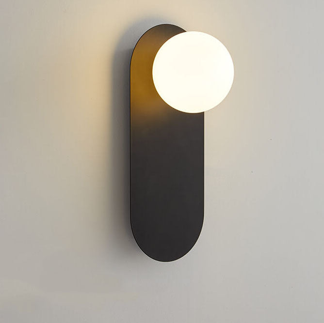 Glass ring wall light dimensions