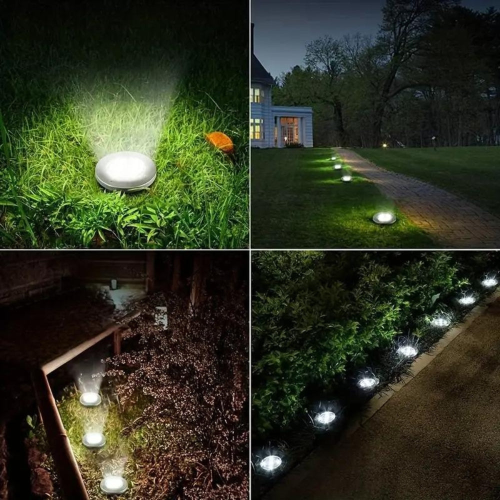 Solar ground light dimensions