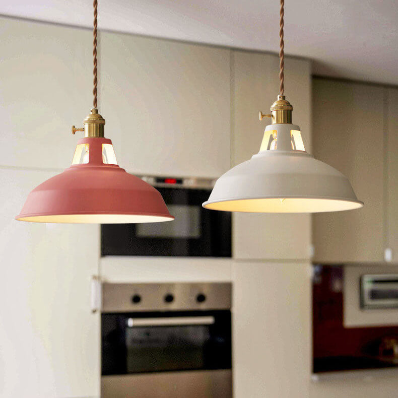 Barn pendant light colour options