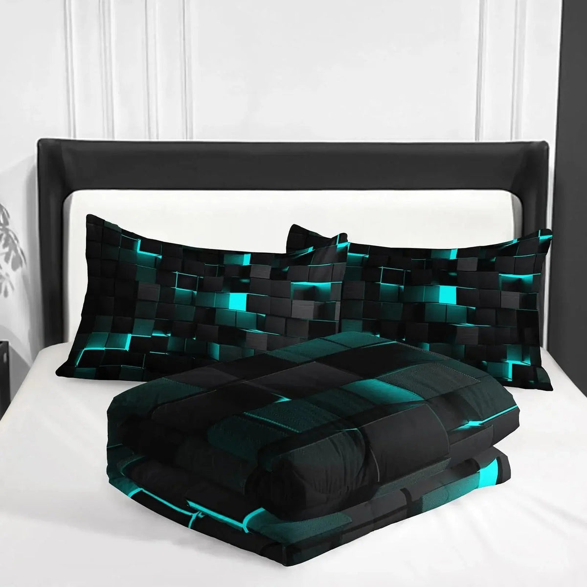 Soft microfibre surface of the bedding set