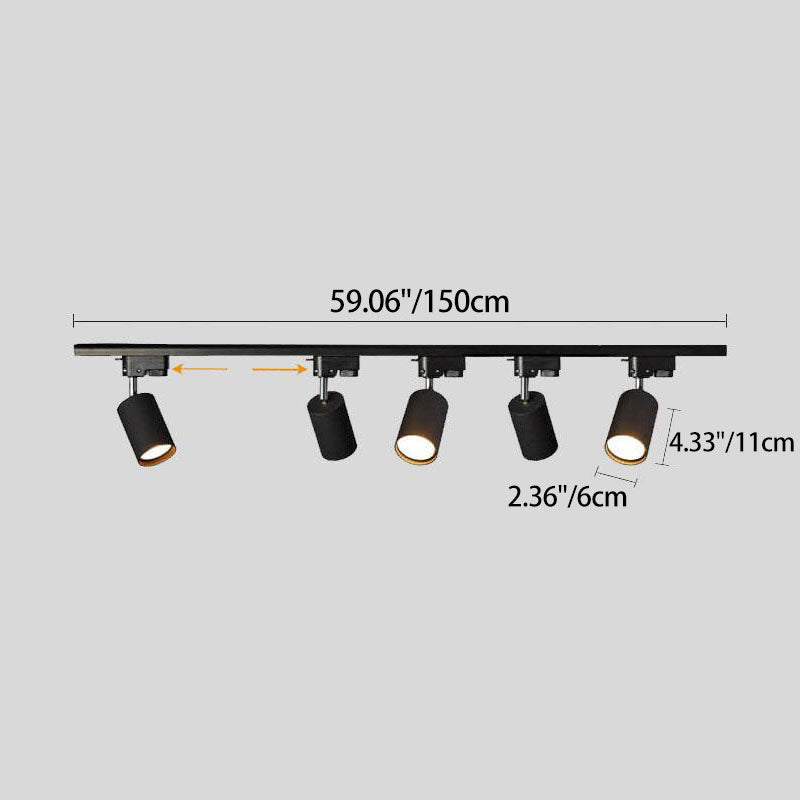 Track spotlight light detail