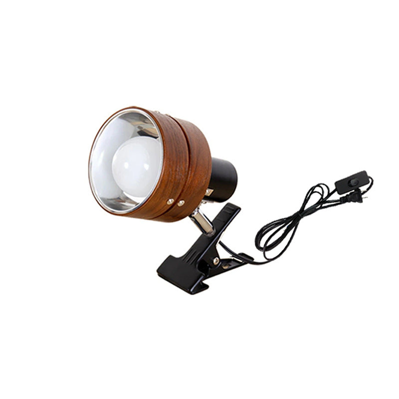Clip lamp in a bedroom