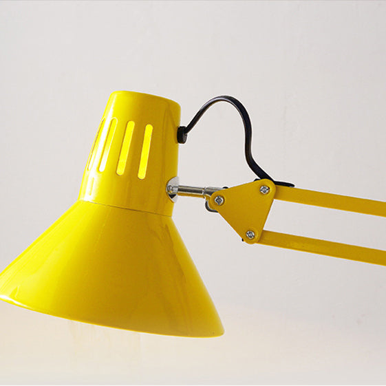 Swivel round floor lamp detail