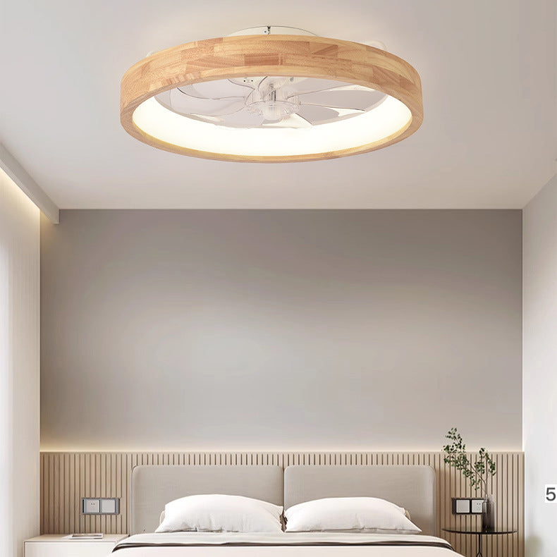 Fan light mounted on ceiling