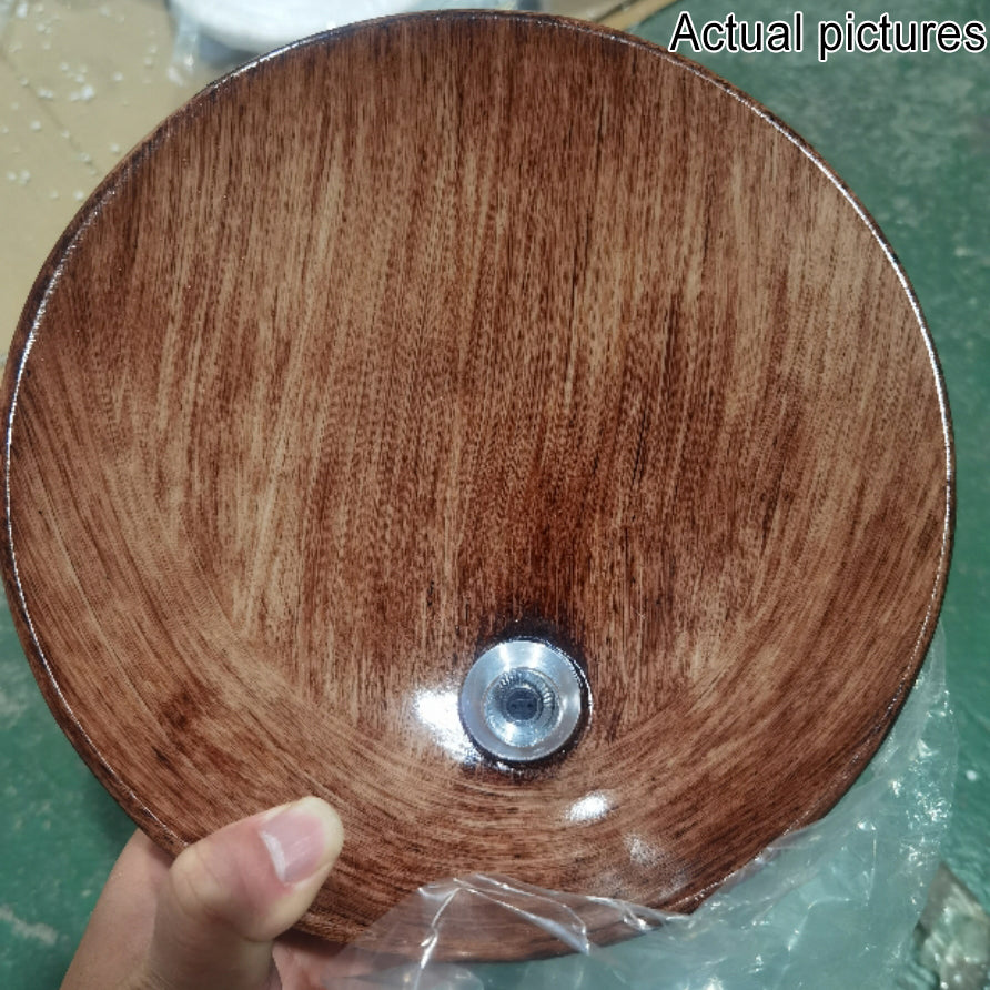 Round resin wall light lifestyle view