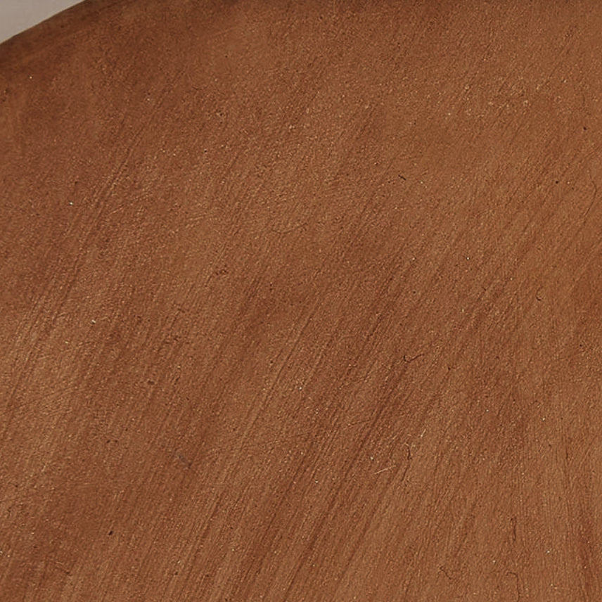 Round resin wall light detail