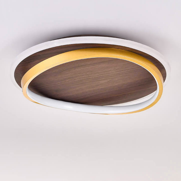 Walnut grain ceiling light diffuser