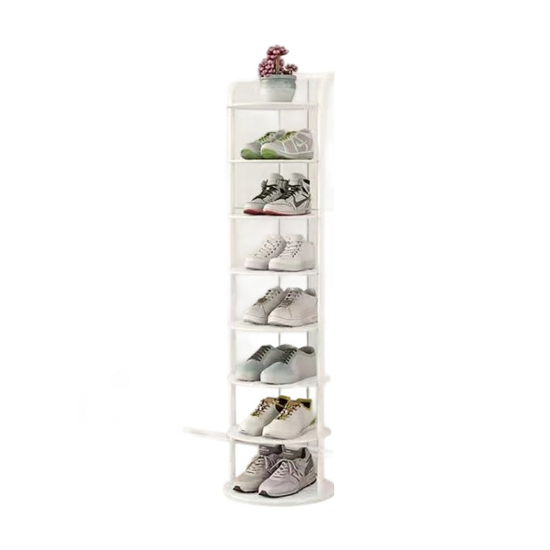 Round shoe rack lifestyle