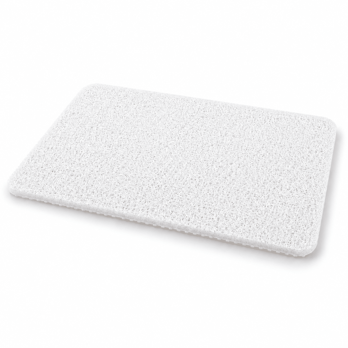 Shower mat in white