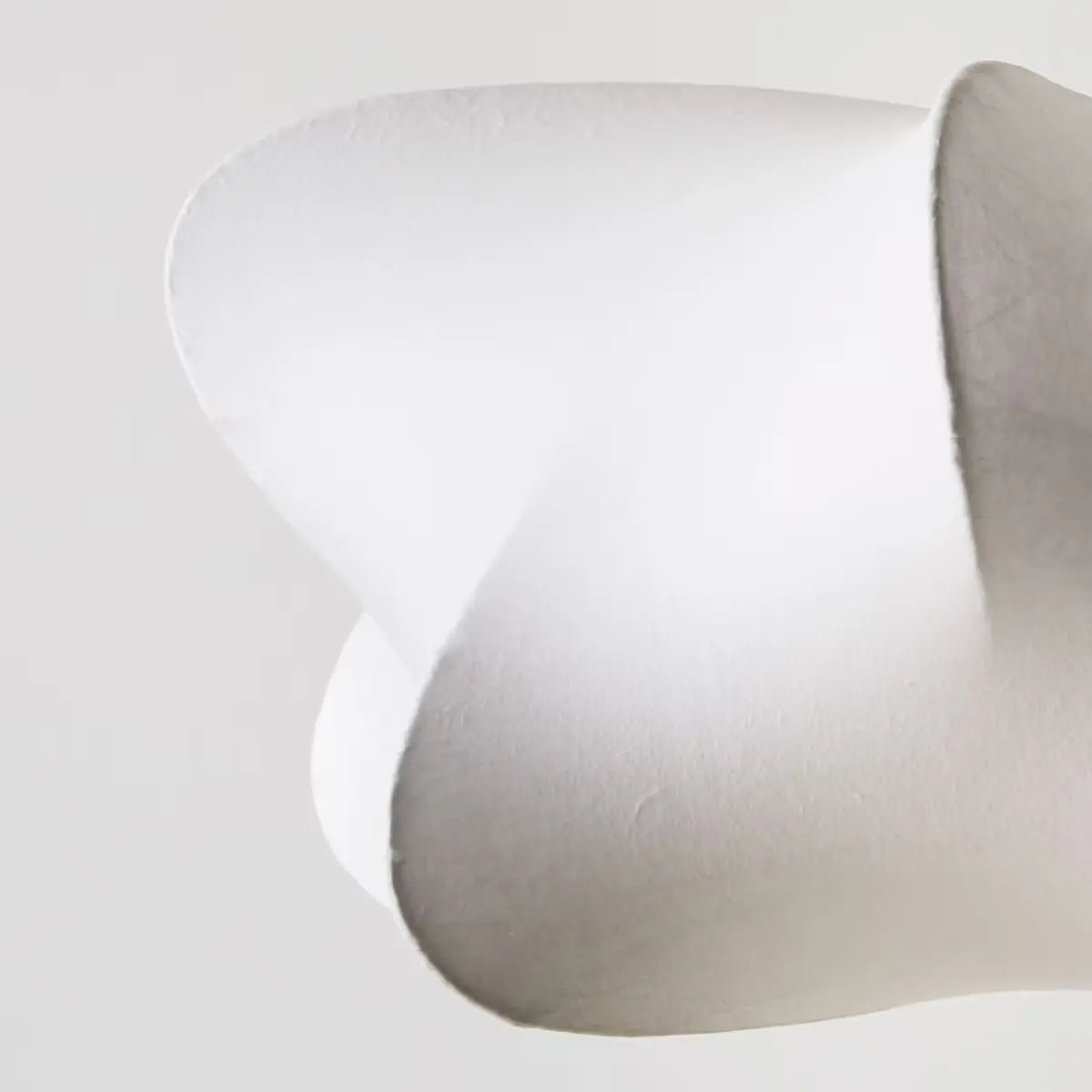Silk pendant light frame detail