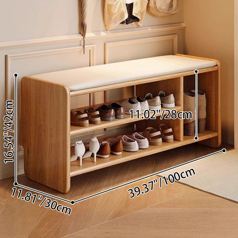 Shoe bench side view