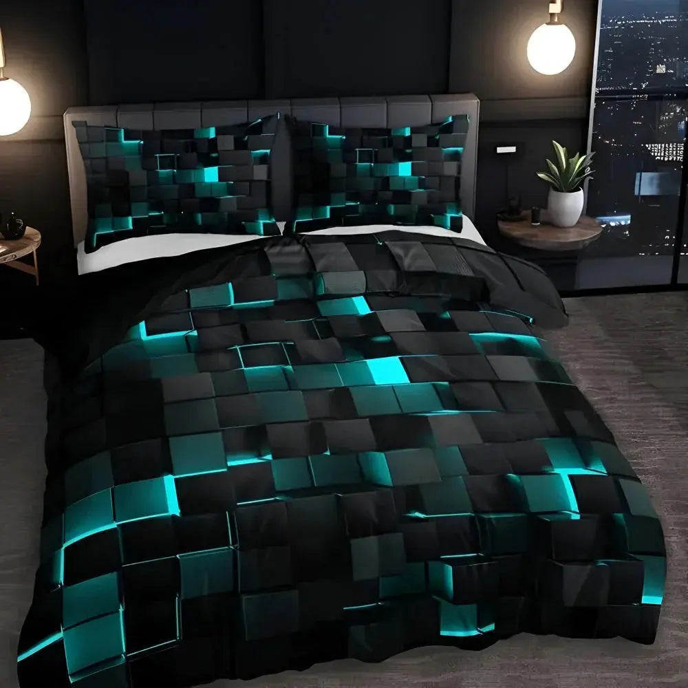 Geometric bedding set colour option