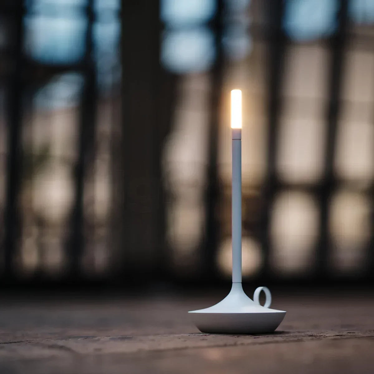 White LED candlestick lamp