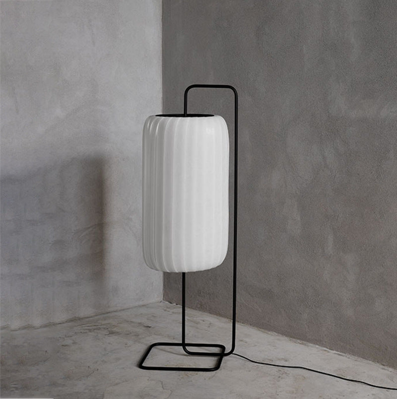 Three sizes of the silk floor lamp
