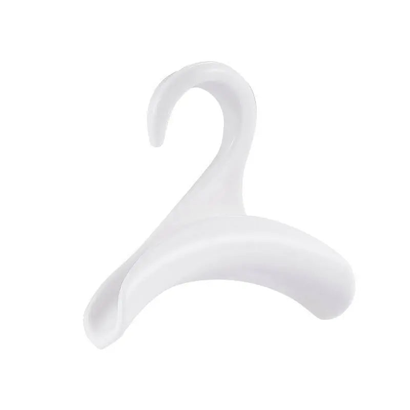 White arched bag hanger