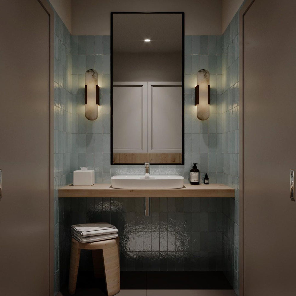 Marble sconce product photo