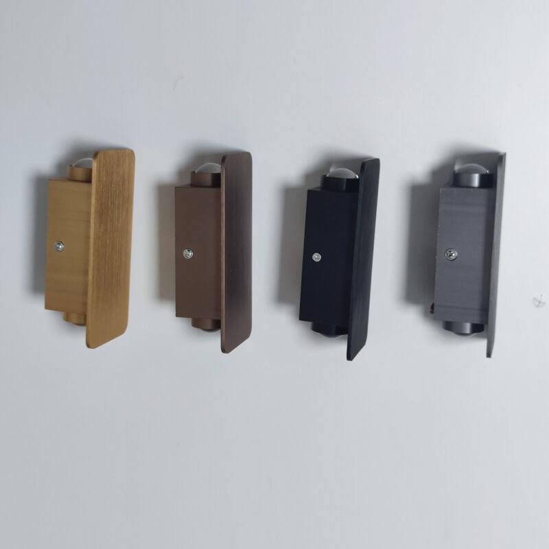 Wall light mounting base
