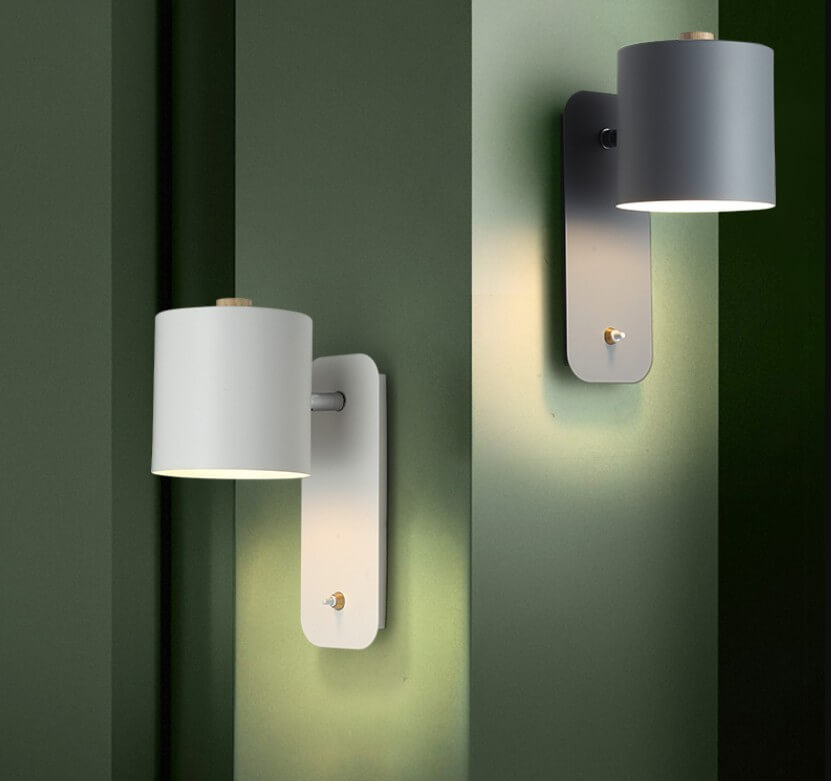 Cylinder wall light dimensions