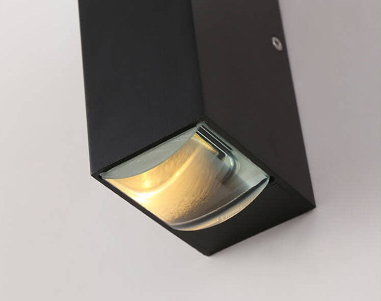 Outdoor wall light detail