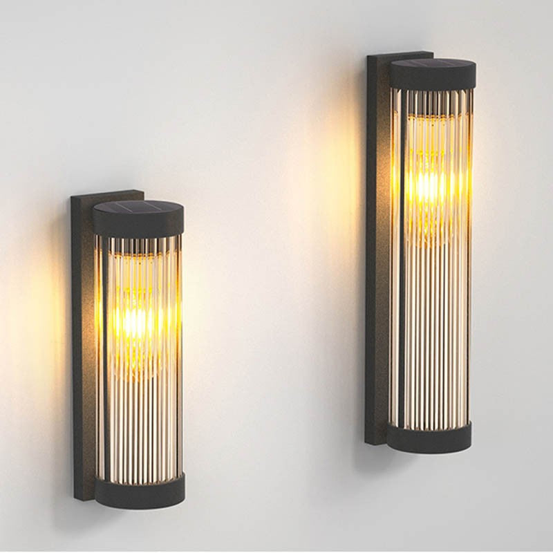 Outdoor wall lamp details