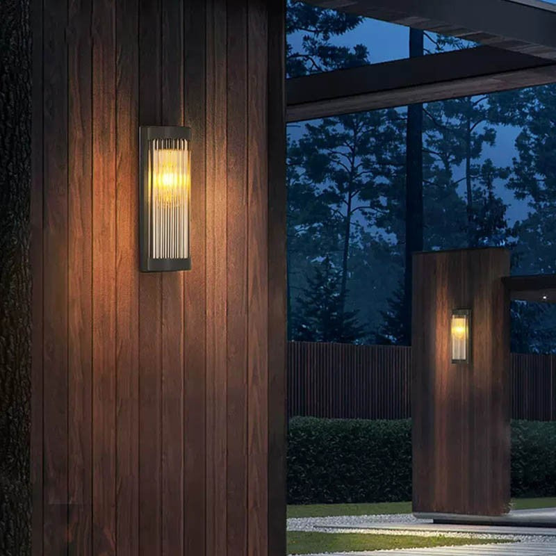 Outdoor wall lamp sizes