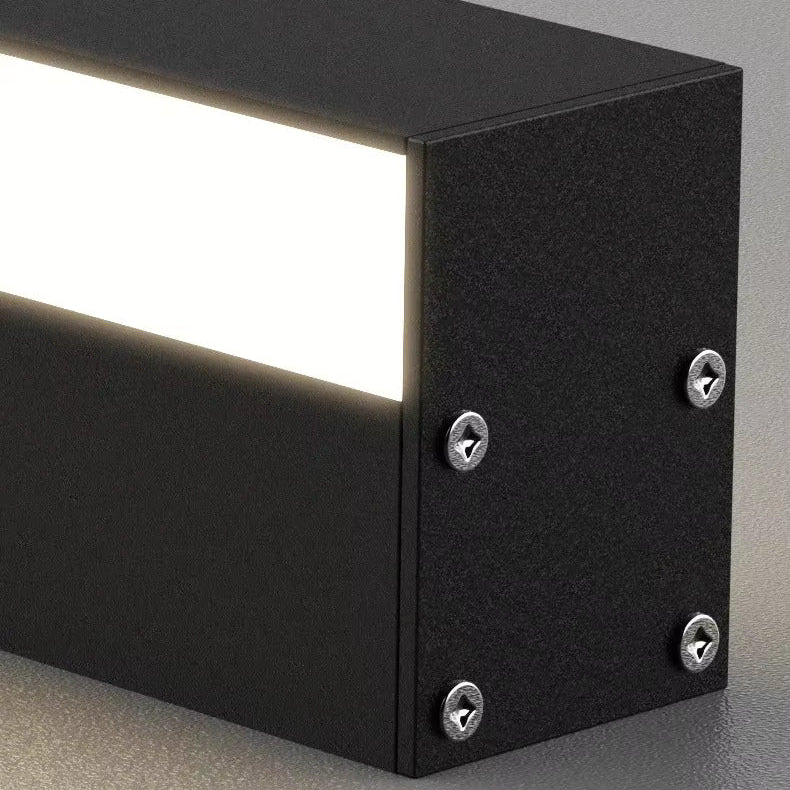 LED wall bar in a modern interior