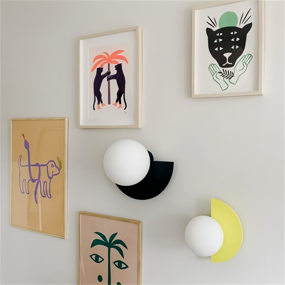 Semicircle wall light lifestyle