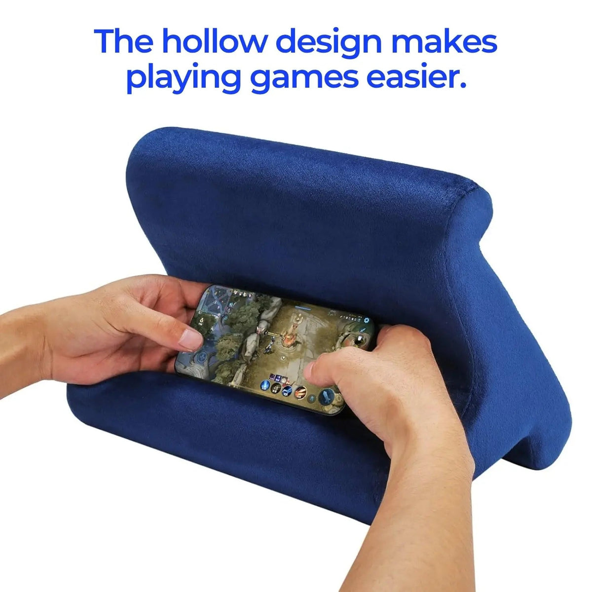 Tablet pillow stand lifestyle image